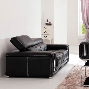 2992 Loveseat | Genuine Italian Leather