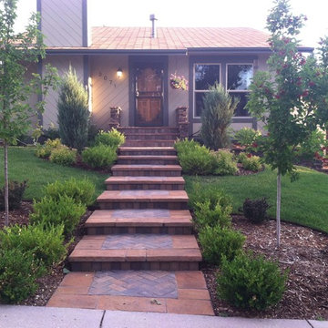Lively Acending Stair Entry
