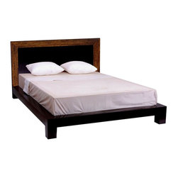 Rustic Reclaimed Wood Platform Bed - Platform Beds