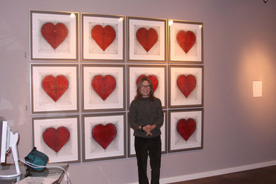 Art installation exhibition at Patricia Cameron Gallery - artist Leslie Mckay