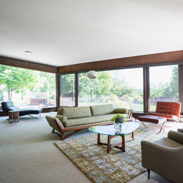 Mid-century living room