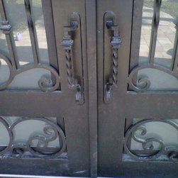 Forge Iron Designs Wrought Iron Doors - Front Doors