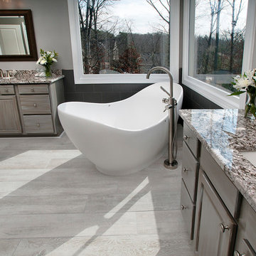 Sugar Hill, GA - Master Bathroom Remodel January 2017