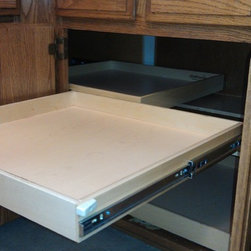 Base Cabinets and Other Creative Solutions - Kitchen Drawer Organizers