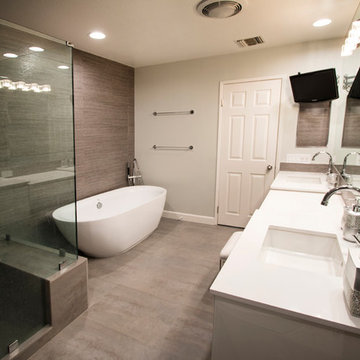 Modern kitchen & Bathroom in Granada Hills