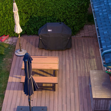 Unique Deck Replacement Using Innovative Tanzite Stone