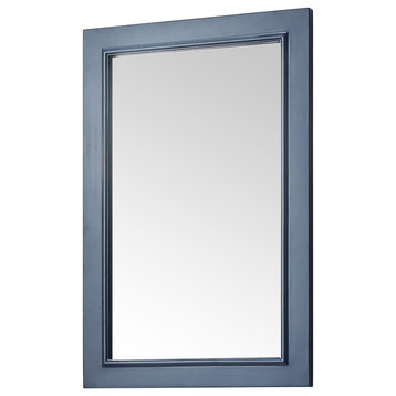 Kellan Vanity Mirror, Blue, 24"