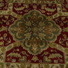 Thick and Plush Rajasthan Hand Knotted 100% Wool Oriental Rug, 8'9"x12'1"