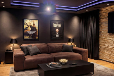 Modernes Heimkino in Sonstige