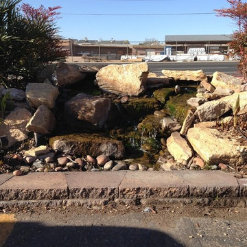 Really quick, simple & cost effective water features that can still look nice!