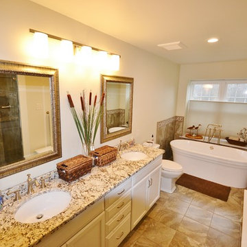 Master Bath Remodel West Chester w free standing tub