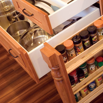 Universal Design Kitchen by Sawhill Custom Kitchens & Design