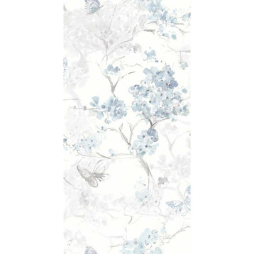 Spring Cherry Blossoms Peel & Stick Wallpaper