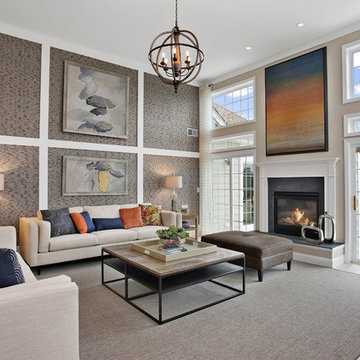 Beechwood Homes, Highlands at Aquebogue - Living Room