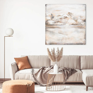 Beautiful painting for living room "Mountainous landscape"