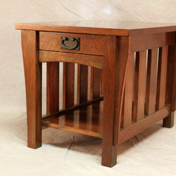 Mission Oak side table - Side Tables And End Tables