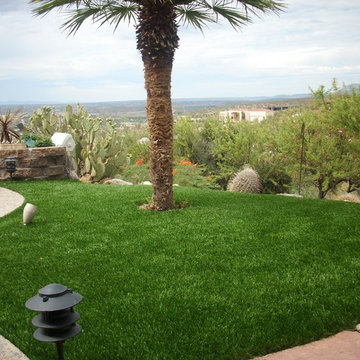 Backyard Landscapes with Artificial Grass