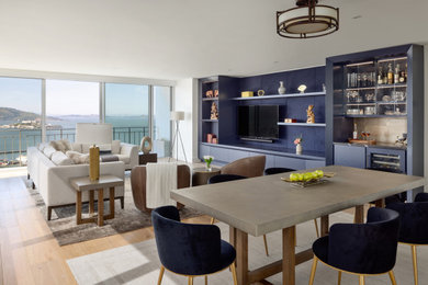 Dining room - contemporary dining room idea in San Francisco