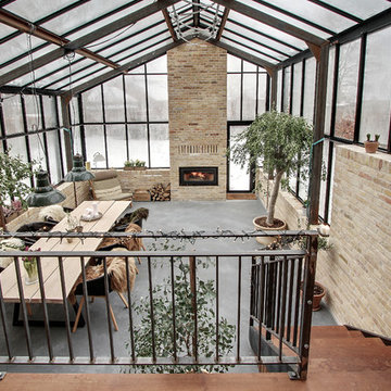 Tilbygning som orangeri