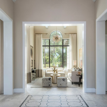 Villa Montecatini at Bella Collina - Elegant Transitional Living Room