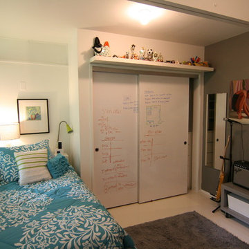 Markerboard Closet doors