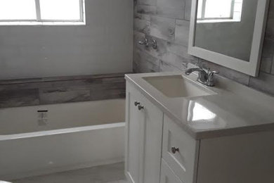 Example of a bathroom design in Other