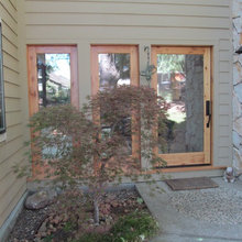 patio doors off of Brads deck