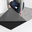 Ruggable Washable Indoor/Outdoor Rug, Leyla Gray, 8'x10'