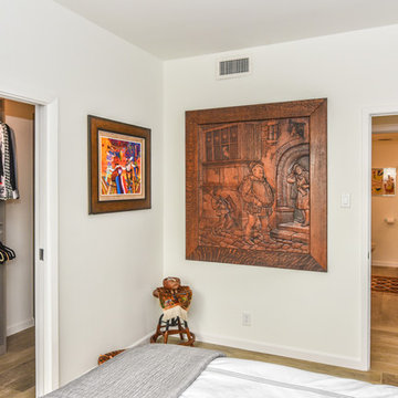 1980s Hi-Rise Condo Goes Mid Century Modern in Houston's Museum District