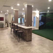 Finished basement