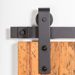 402 Standard Flat Track Hardware Kit &ndash; Quick Ship - Barn Door Hardware