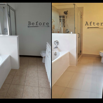 Bathroom remodeling project