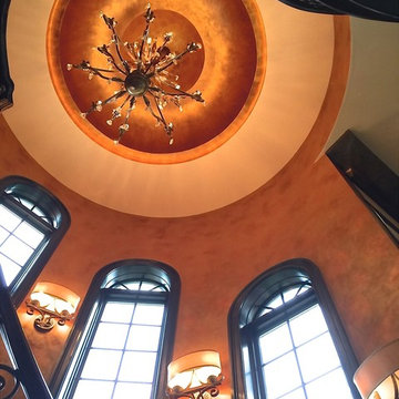 Fall Inspired Dome Ceiling