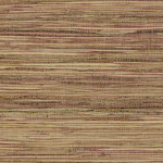 American Wallpaper & Design - Natural Raw Jute Grasscloth Wallpaper, Red/Tan, Bolt - This wallcovering is packaged and sold in a non-standard double roll that is 36" wide x 24' long. It has a random match. It is unpasted woven genuine jute grasscloth, and it comes in several different colors.