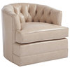 Cliffhaven Leather Swivel Chair