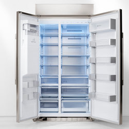 42" BUILT-IN SIDE-BY-SIDE REFRIGERATOR - UPSXB2627S - Refrigerators
