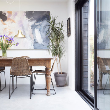 Modern Open Plan Kitchen Living Room Extension in Edinburgh
