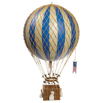 Royal Aero Decorative Hot Air Balloon, Blue, Blue