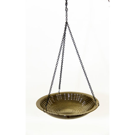 Circle Birdbath Hanging Granite