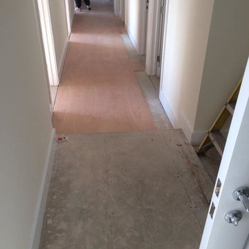 Installing LVT Flooring in Care Home