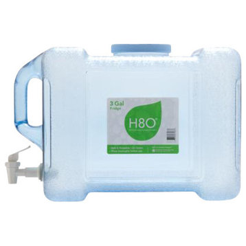 H8O 3 Gallon Reusable Fridge Bottle With Handle and Faucet