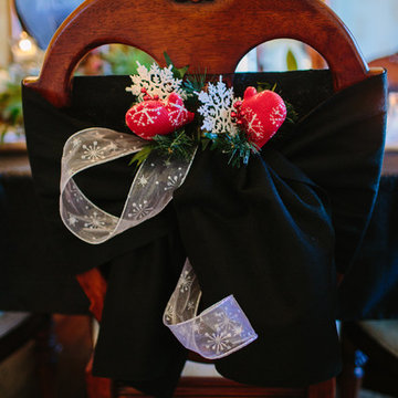 Holiday Tablescape and Decor for Wilson Living Magazine