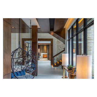 Contemporary Home for Entertaining - Contemporary - Hall - Dallas - by ...