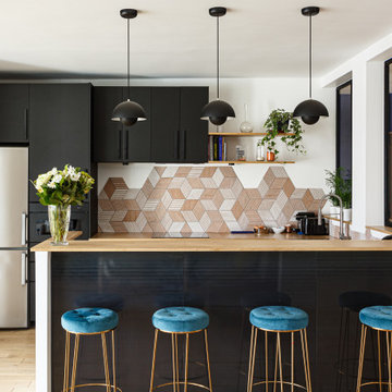 Un appartement familial unique et coloré - Projet Jasmin
