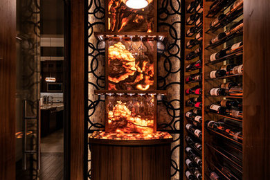 Trendy wine cellar photo in Phoenix