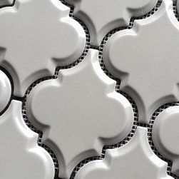 Arabesque Vento Gray Beveled Mosaic Tile - Wall And Floor Tile