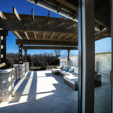 Master Balcony with Arbor