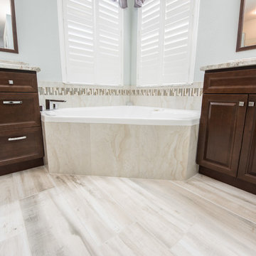 A Lovely Master Bathroom
