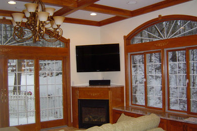 Elegant sunroom photo in Providence