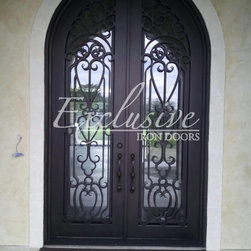 Custom double round - Front Doors